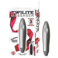 Nasswalk Twilite Massager, Silver, 1 ea