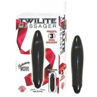 Nasswalk Twilite Massager, Black, 1 ea