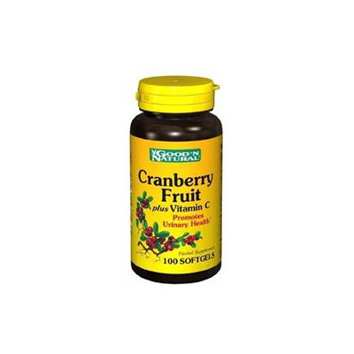 Good 'N Natural - Cranberry Concentrate With Vitamin C - 100 Softgels