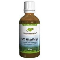 Native Remedies SHD001 SOS HistaDrops for Quick Allergy Relief - 50ml