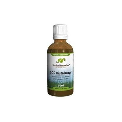 Native Remedies SHD001 SOS HistaDrops for Quick Allergy Relief - 50ml
