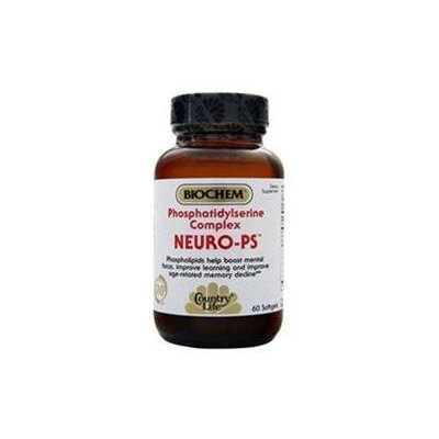 Country Life - Phosphatidylserine Complex Neuro-PS - 60 Softgels Formerly Biochem