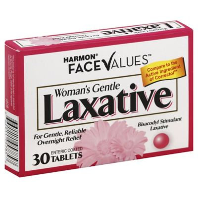 Harmon® Face Values™ Women's Gentle Laxative 30-Count Tablets