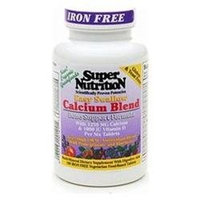 Super Nutrition Easy Swallow Calcium Blend (Iron Free)