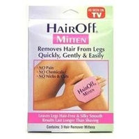 Hair Off Hair Remover Mitten, 3 in 1