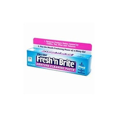 Fresh & Brite Fresh and Brite Fresh 'N Brite Denture Cleaning Paste