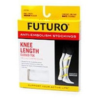 Futuro Anti-Embolism Stockings, Knee Length, Closed Toe-XL