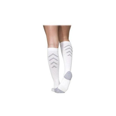 SIGVARIS Athletic Recovery Sock - Men's White, C