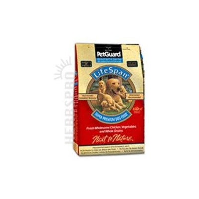 Petguard Lifespan Dry Dog Food Chicken Chicken 38 Lb