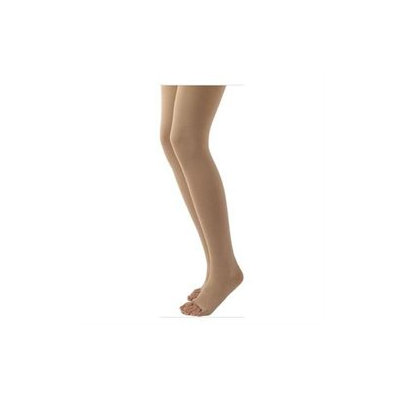 Sigvaris 500 Natural Rubber 40-50 mmHg Open Toe Unisex Thigh High Sock without Grip-Top Size: M2