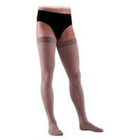 Sigvaris 862NL4M99 860 Select Comfort Series 2030 mmHg Mens Closed Toe Thigh Highs 862N Size L4#44; Color Black 99