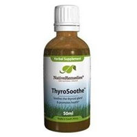 Native Remedies THY002 ThyroSoothe for Overactive Thyroids and Hyperthyroidism - 50ml