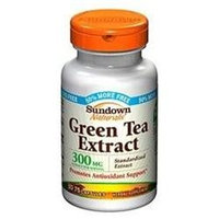 Sundown Naturals Green Tea Extract, 300mg, Capsules, 75 ea