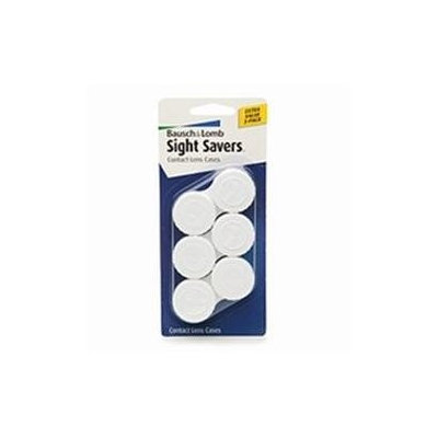Sight Savers White Contact Lens Case 3 ct (Pack of 2)