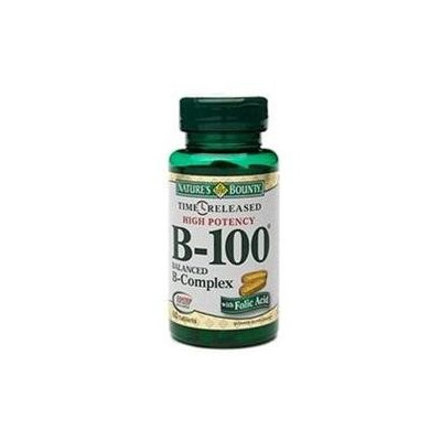 Nature's Bounty High Potency B-100 Balanced B-Complex