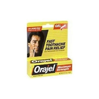 Orajel Maximum Strength Toothache Painrelief Gel - 0.18 Oz