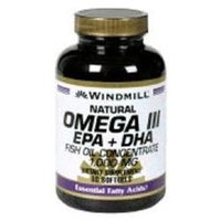 Omega 3 EPA/DHA Fishoil 1000 mg, 180 Softgels, Windmill Health Products