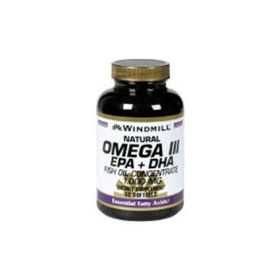 Omega 3 EPA/DHA Fishoil 1000 mg, 180 Softgels, Windmill Health Products