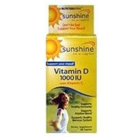 NutritionWorks - Sunshine Vitamin D with Vitamin C 1000 IU - 60 Caplets