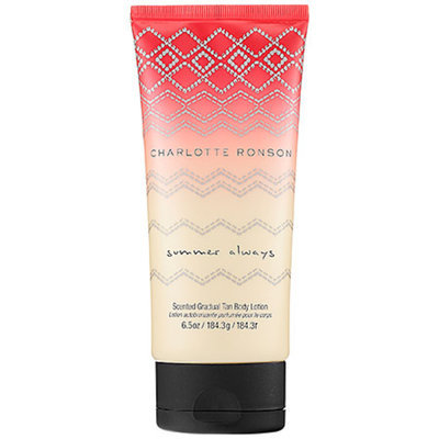 Charlotte Ronson Summer Always Scented Gradual Tan Body Lotion 6.5 oz