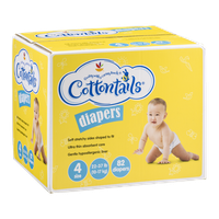 Ahold Cottontails Diapers 4 Size (22-37 lb) - 82 CT