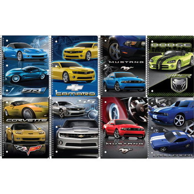 US Muscle Cars Notebook