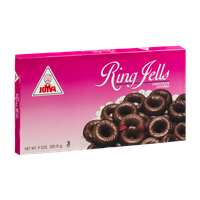 Joyva Ring Jells Chocolate Covered