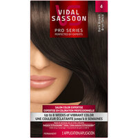 Vidal Sassoon Pro Series Hair Color 4 Dark Brown 1 Kit