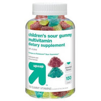 up & up Children's Sour Gummy Multivitamin Dietary Supplements 150-ct.