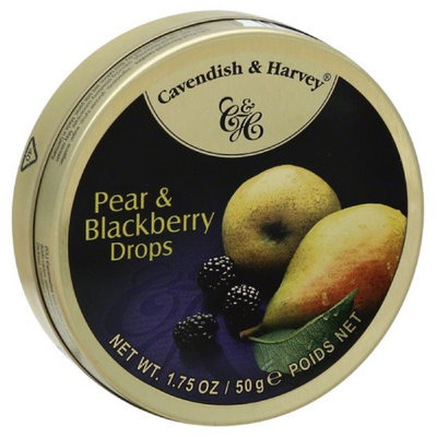 Cavendish & Harvey Pear & Blackberry Drops 1. 75Oz (Pack of 12)