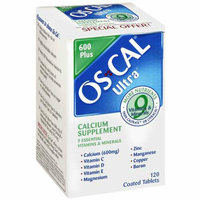 Oscal Ultra Calcium Supplement - 120 Coated Tablets