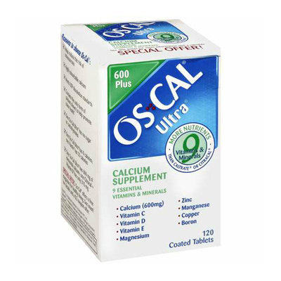 Oscal Ultra Calcium Supplement - 120 Coated Tablets