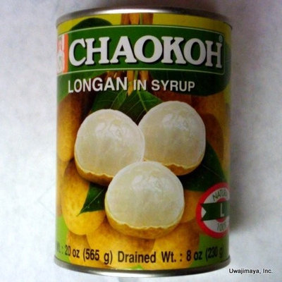 Chaokoh - Longan in Syrup (Net Wt 20 Oz)