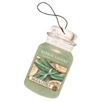 Yankee Candle Sage & Citrus Car Jar Air Freshener, Fresh Scent