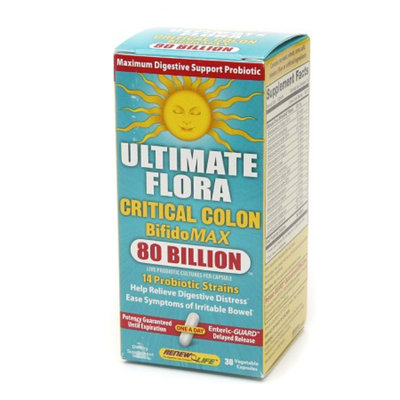 ReNew Life Ultimate Flora Critical Colon BifidoMax Probiotc