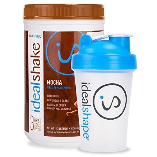 IdealShape® IdealShake® Meal Replacement Shake + FREE Shaker Bottle By IdealShape.