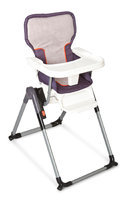 Simmons Urban Edge Flat Fold High Chair - Charcoal