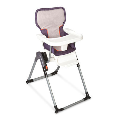 Simmons Urban Edge Flat Fold High Chair - Charcoal