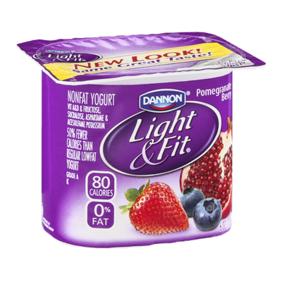 Light & Fit® Pomegranate Berry Non-Fat Yogurt