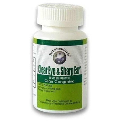 Health King Balanceuticals Balanceuticals Clear Eye & Sharp Ear Dietary Supplement Capsules, 500 mg, 60-Count Bottle