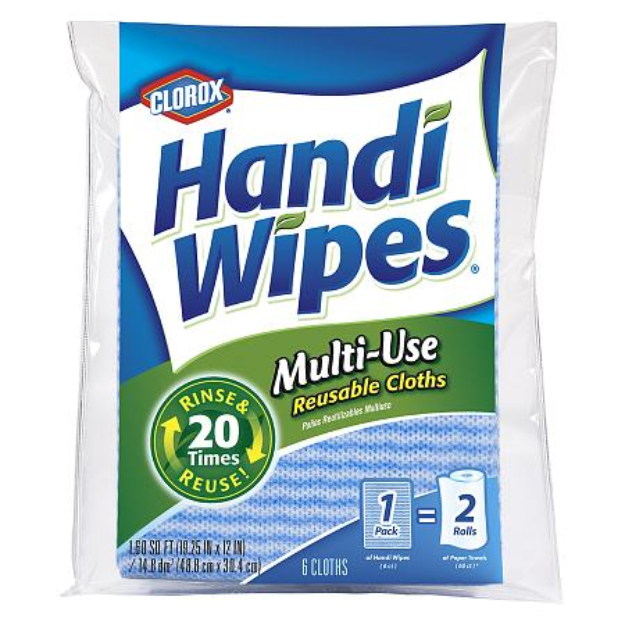 Clorox Handi Wipes Multi-Use Reusable Cloths