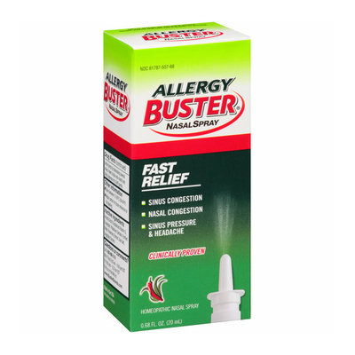 Sinus Buster Allergy Buster Homeopathic Nasal Spray