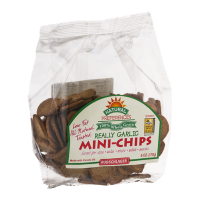Rubschlager Natural Preferences Mini-Chips Really Garlic