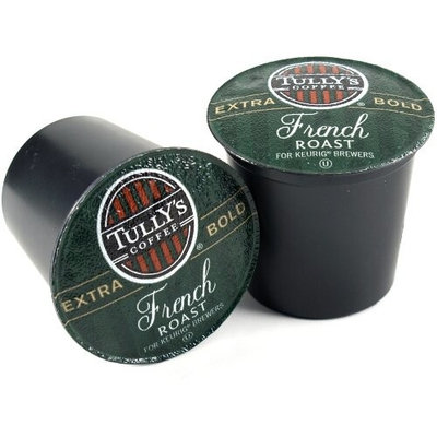 Tullys Coffee Tully's French Roast Coffee Keurig K-Cups, 108 Count