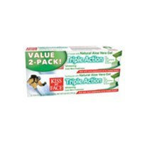 Kiss My Face Triple Action Value Pack Toothpaste Twin Pack 1 multi