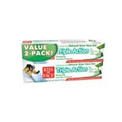 Kiss My Face Triple Action Value Pack Toothpaste Twin Pack 1 multi