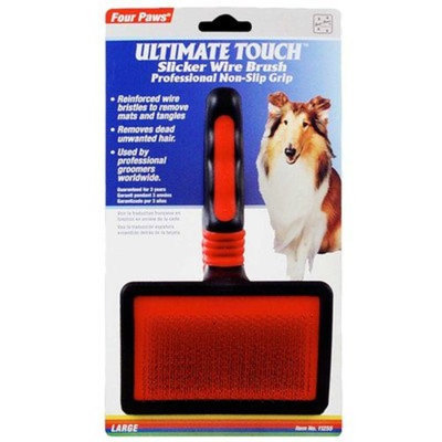 Four Paws Ultimate Touch Large Dog Grooming Gentle Slicker