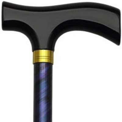 Harvy Ladies Adjustable Fritz Cane Cyclone Blue Aluminum -Affordable Gift! Item #DHAR-9050202