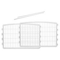Iris IRIS Dog Play Pen Add-on Kit for 4 Panel Pen, White, 2pc