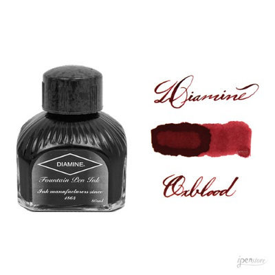 Diamine 80 ml Bottle Fountain Pen Ink, Oxblood